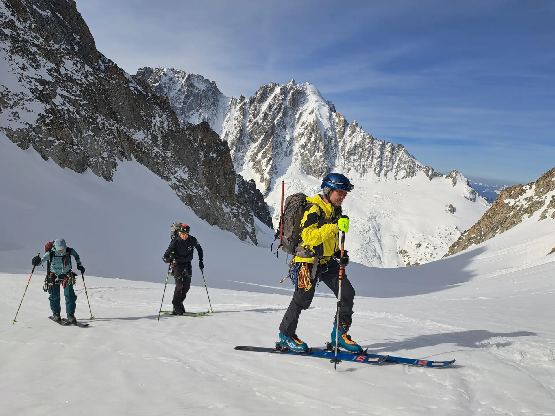 vor Col du Chardonnet | © DAV Sektion Altdorf - Jan Kürschner