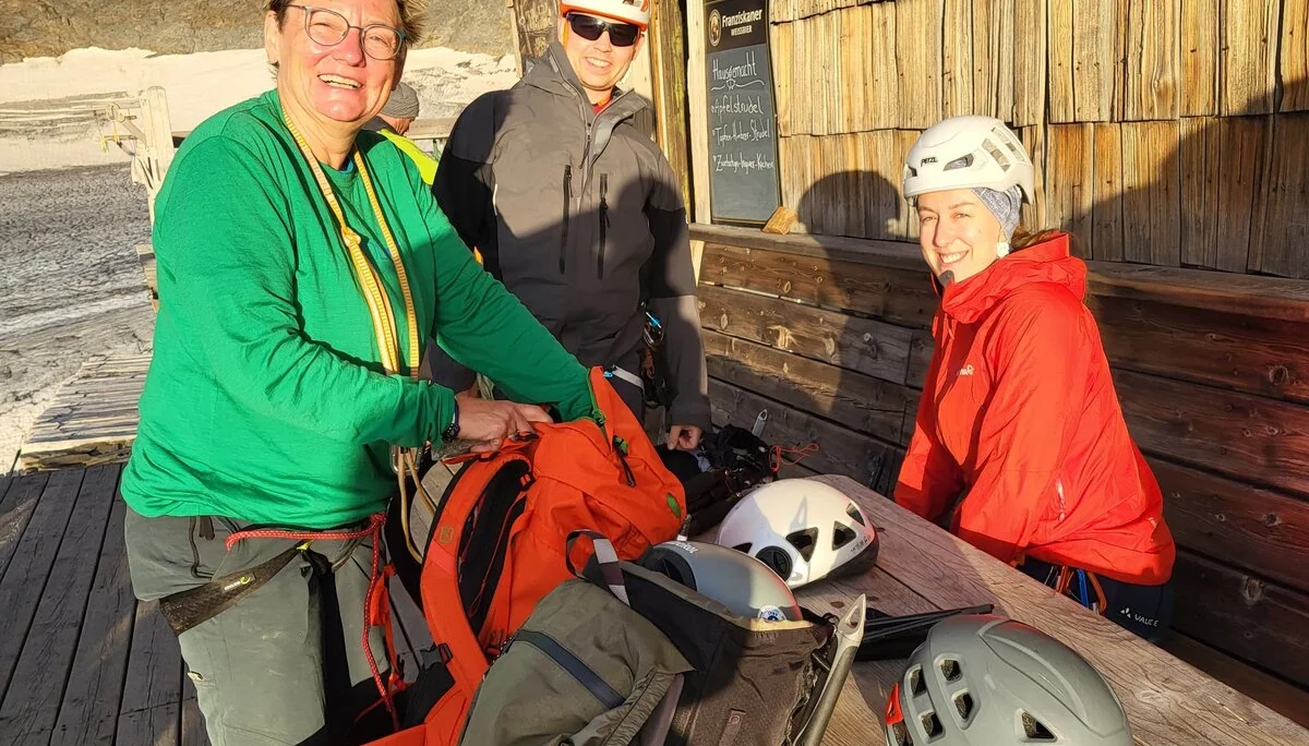 Ankunft Müllerhütte | © DAV Sektion Altdorf- Bastian Linkens