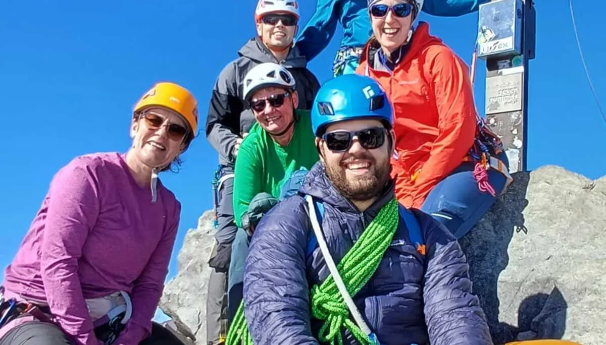 Am Gipfel des Wilden Freiger | © DAV Sektion Altdorf- Bastian Linkens