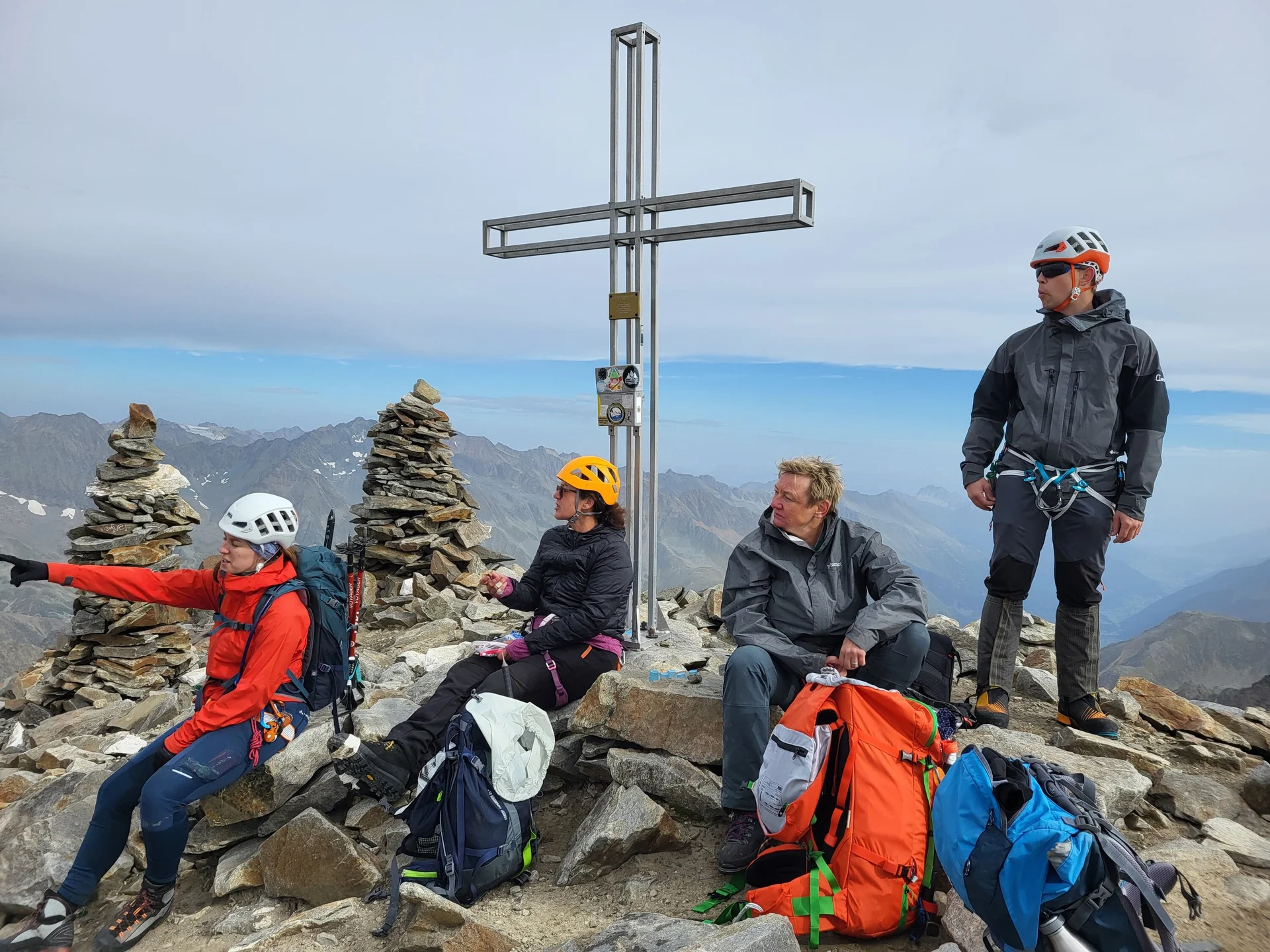 Gipfel des Wilden Pfaff | © DAV Sektion Altdorf- Bastian Linkens