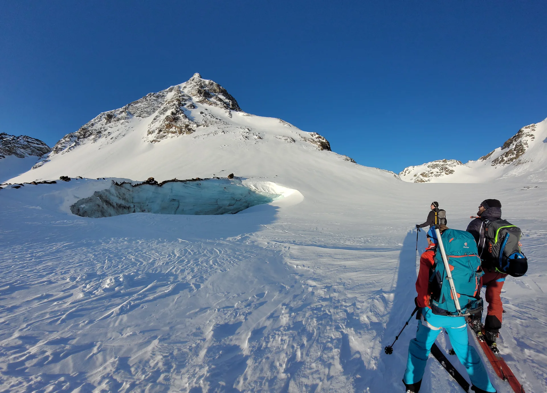Gletscherbruch auf der Plan Rai | © DAV Sektion Altdorf - Matthis Krondorf