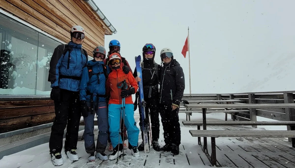 Gruppenbild vor der Abfahrt | © DAV Sektion Altdorf - Matthis Krondorf