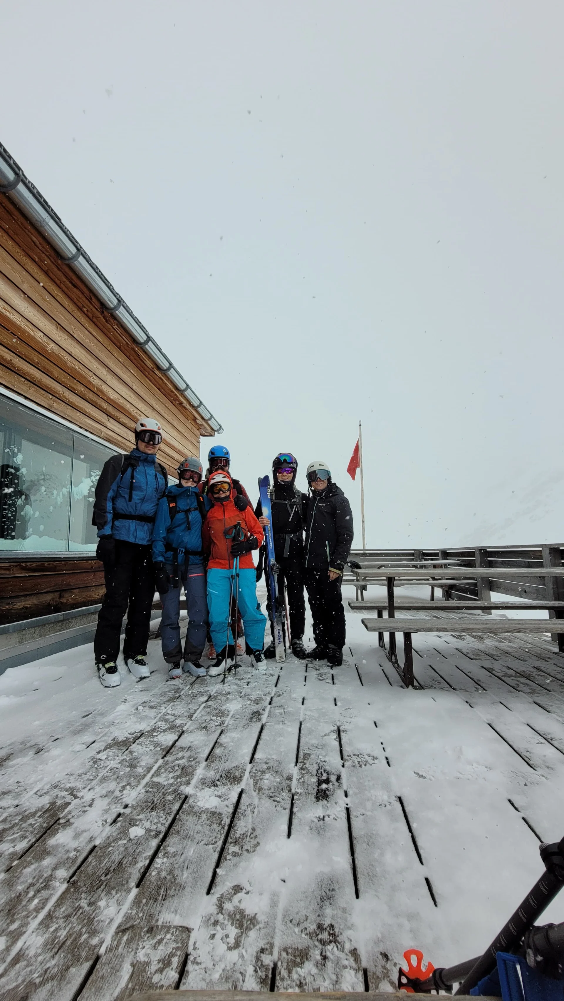 Gruppenbild vor der Abfahrt | © DAV Sektion Altdorf - Matthis Krondorf