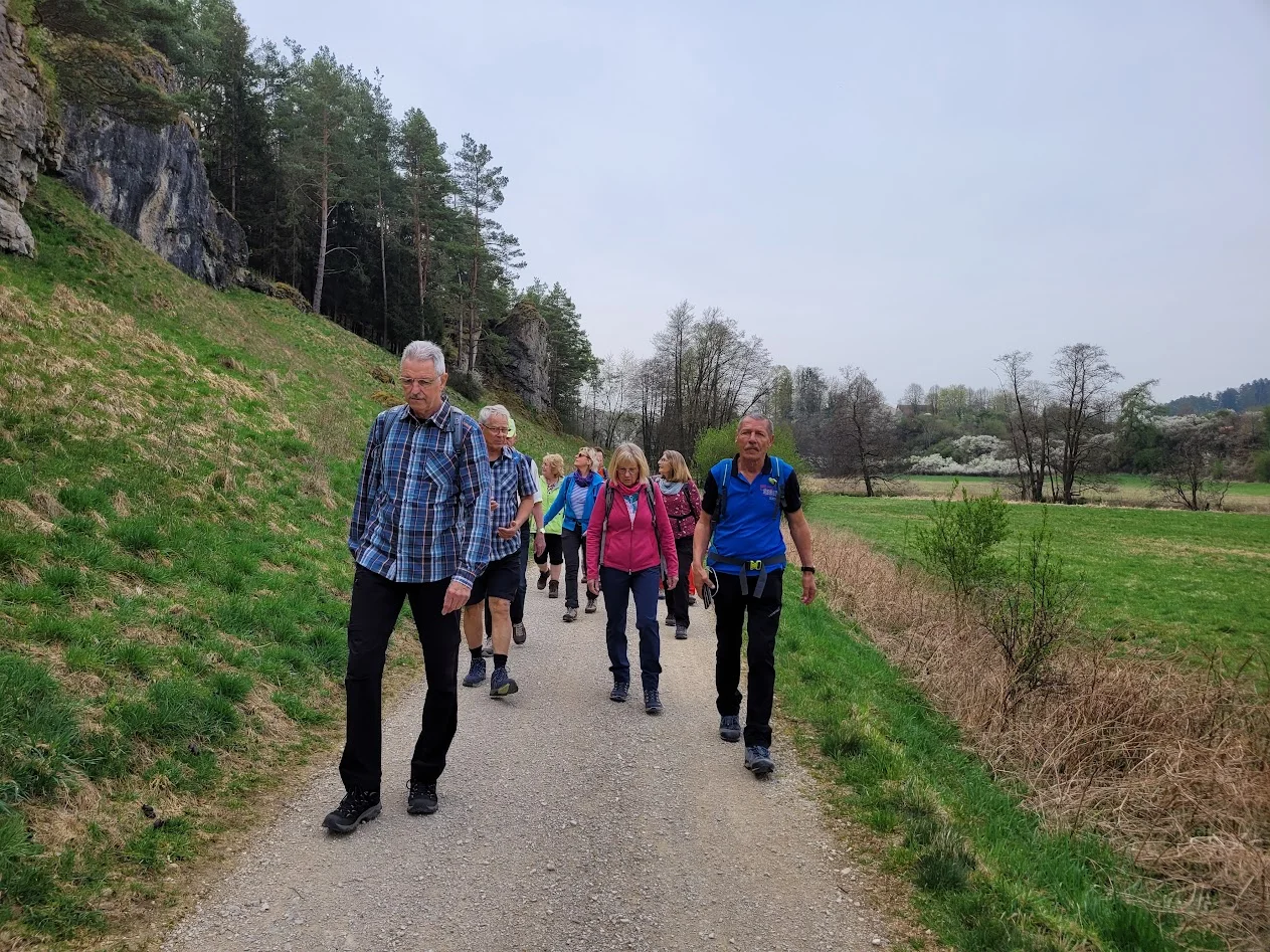 Unterwegs an der Schwarzen Laber | © DAV Sektion Altdorf - Hedwig Ries
