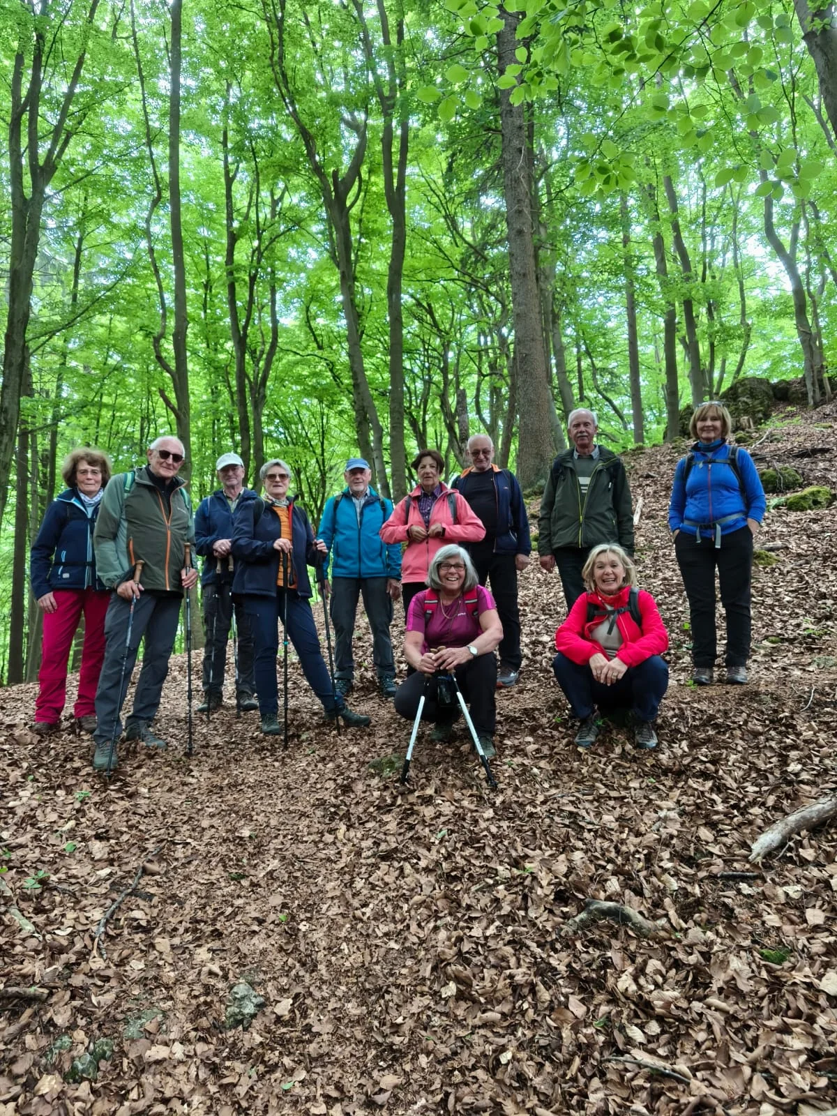 Gruppenbild Wanderung Birk | © DAV Sektion Altdorf - Peter Chunsek und Manfred Hajek
