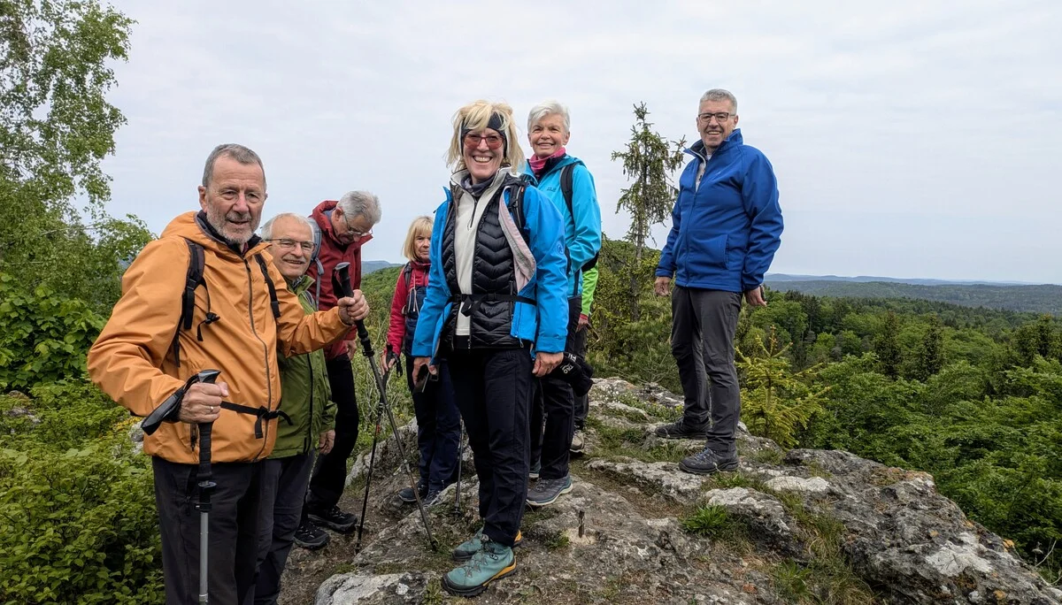 Gruppenbild Wanderung Birk | © DAV Sektion Altdorf - Peter Chunsek und Manfred Hajek