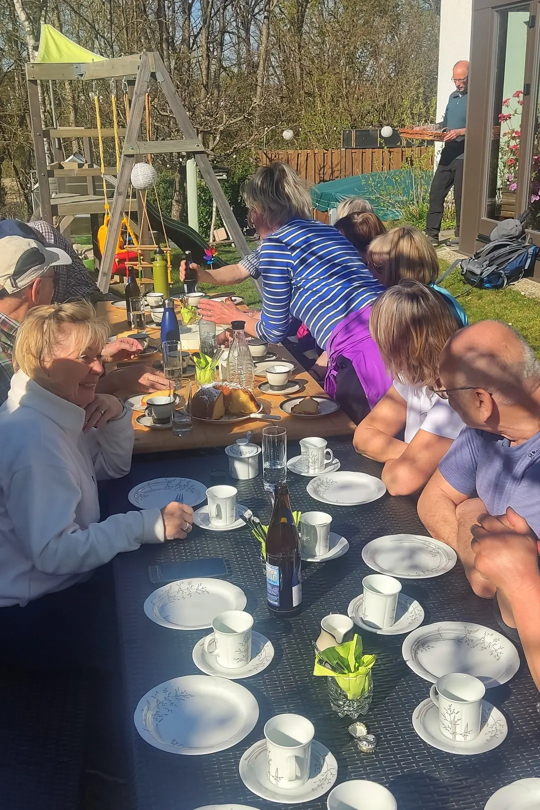 Kaffee im Garten | © DAV Sektion Altdorf - Hubert Seel
