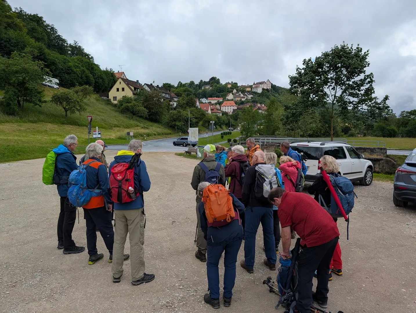 Start in Egloffstein | © DAV Sektion Altdorf