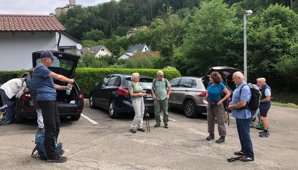 Start in Kipfenberg | © DAV Sektion Altdorf
