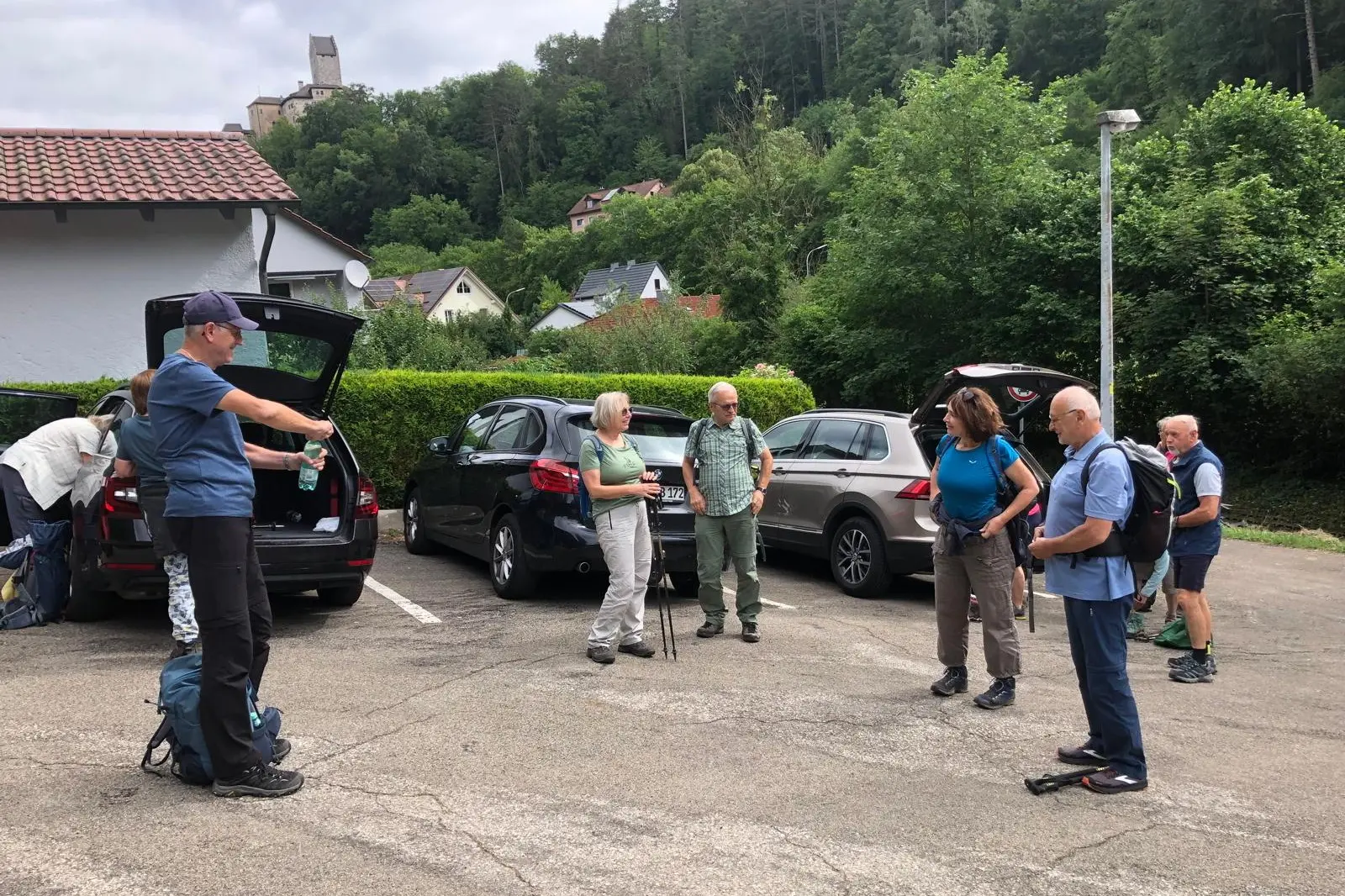 Start in Kipfenberg | © DAV Sektion Altdorf