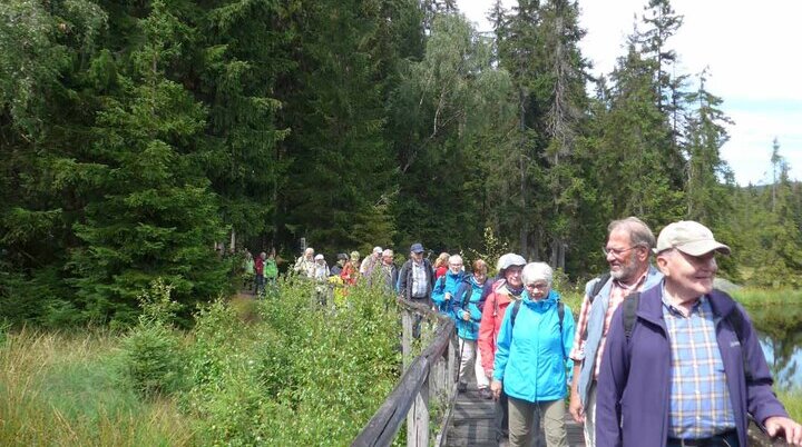 Wanderung am Nußhardt im Fichtelgebirge | © DAV Sektion Altdorf - Günter Kiessling