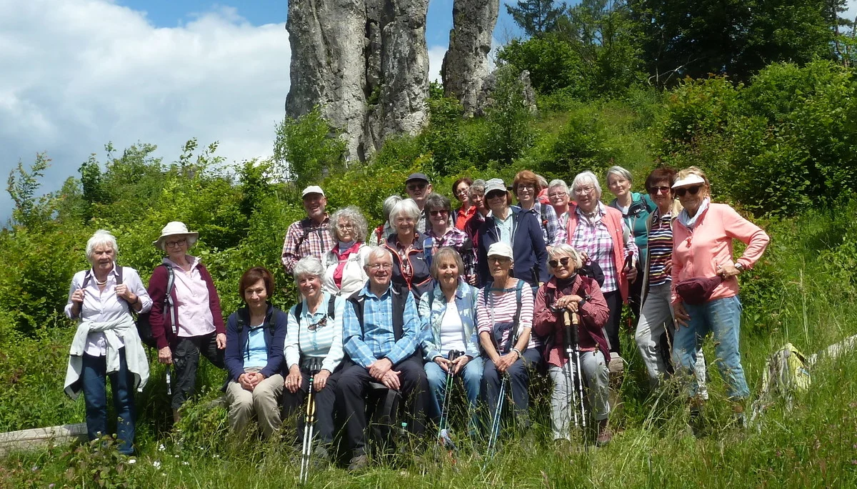 Senioren bei den Fränkischen Drei Zinnen | © DAV Sektion Altdorf - Helmuth Gatti