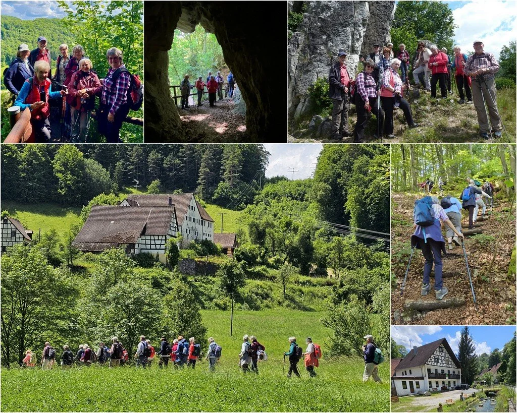 Senioren bei den Fränkischen Drei Zinnen | © DAV Sektion Altdorf - Helmuth Gatti