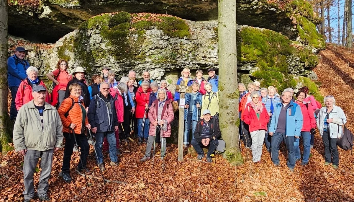 Seniorengruppe rund um Gräfenberg  | © DAV Sektion Altdorf - Helmuth Gatti
