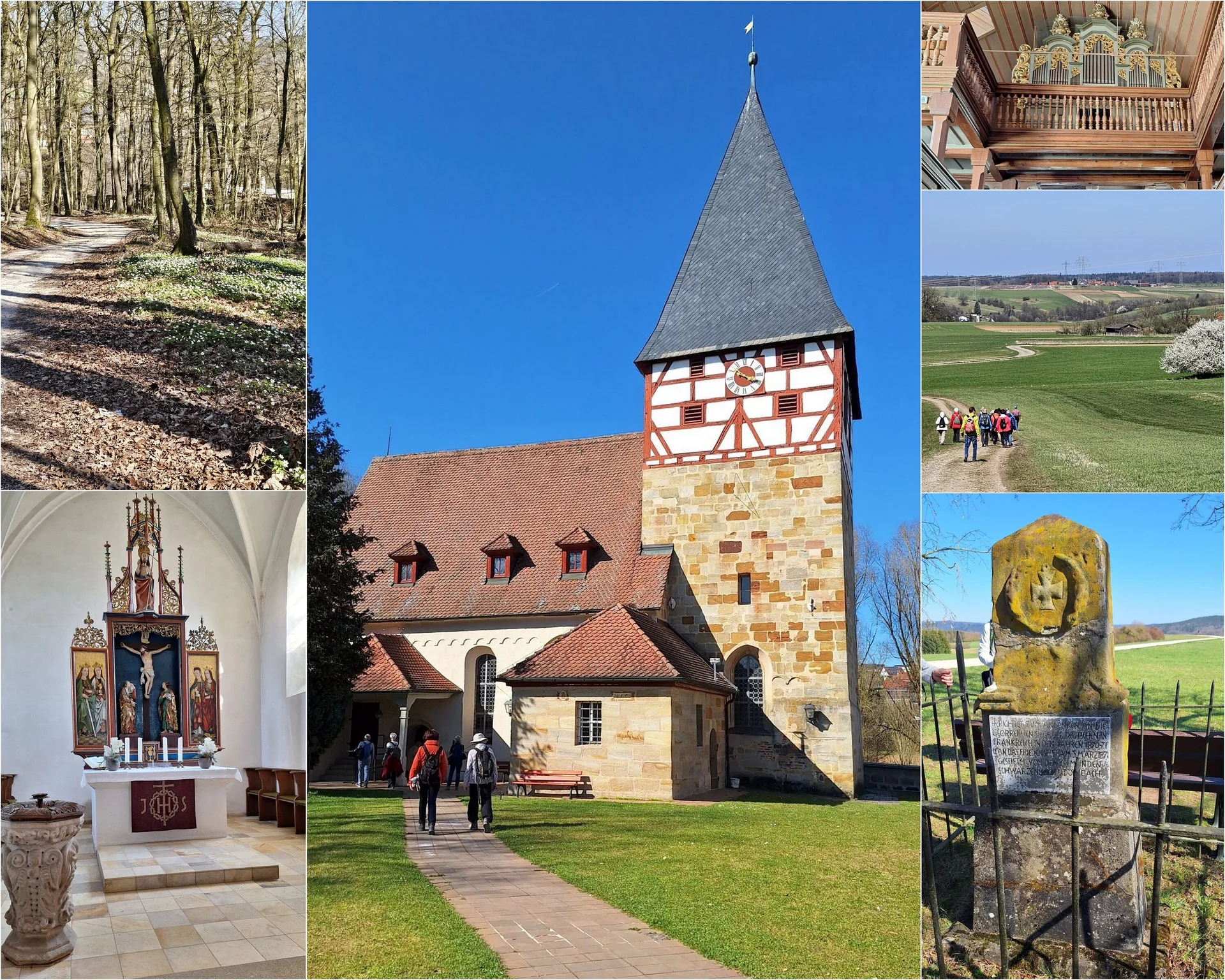 Frühlingswanderung in Frankens Kleintirol | © DAV Sektion Altdorf- Helmuth Gatti