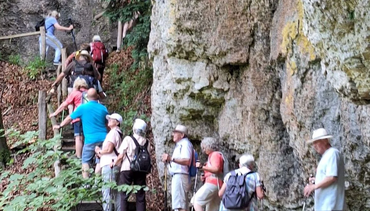 Senioren Wanderung in der Fränkischen Schweiz | © DAV Sektion Altdorf- Ingrid Lechner