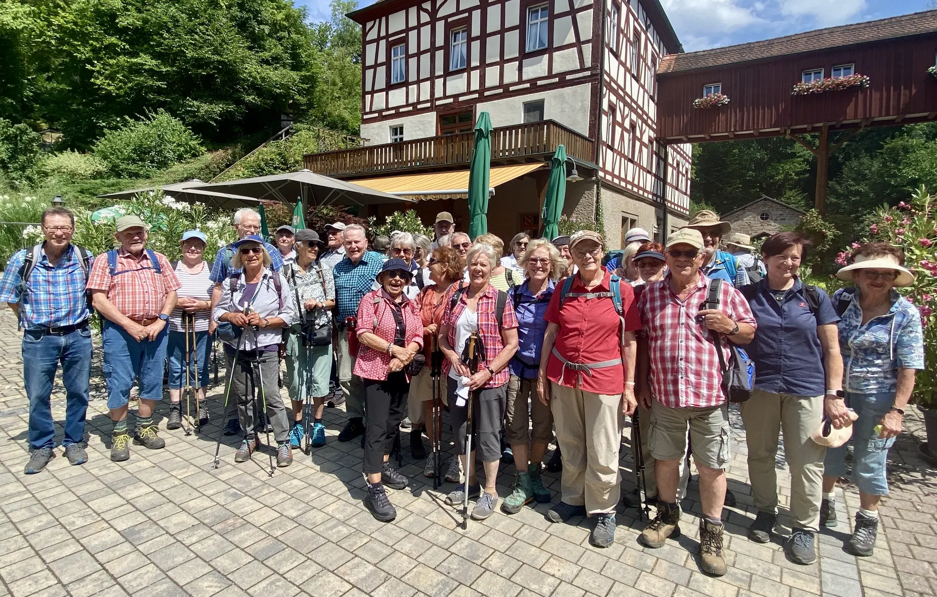 Senioren auf der Frankenhöhe | © DAV Sektion Altdorf - Knut Adams