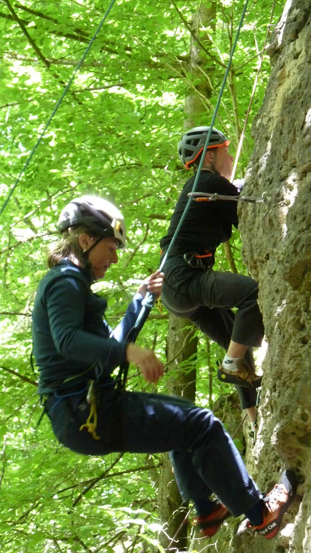 Grundkurs Fels 2025 | © DAV Sektion Altdorf – Herbert Herrmann