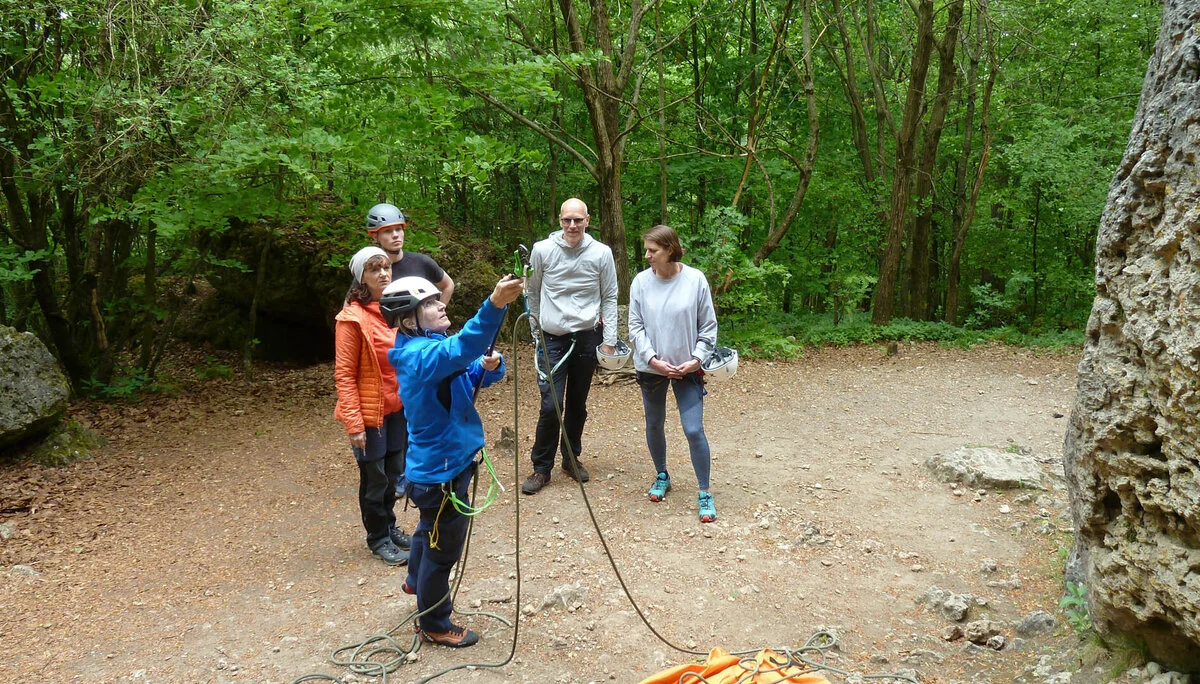 Grundkurs Fels 2025 | © DAV Sektion Altdorf – Herbert Herrmann