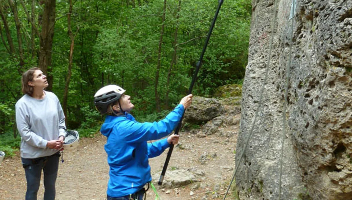 Grundkurs Fels 2025 | © DAV Sektion Altdorf – Herbert Herrmann