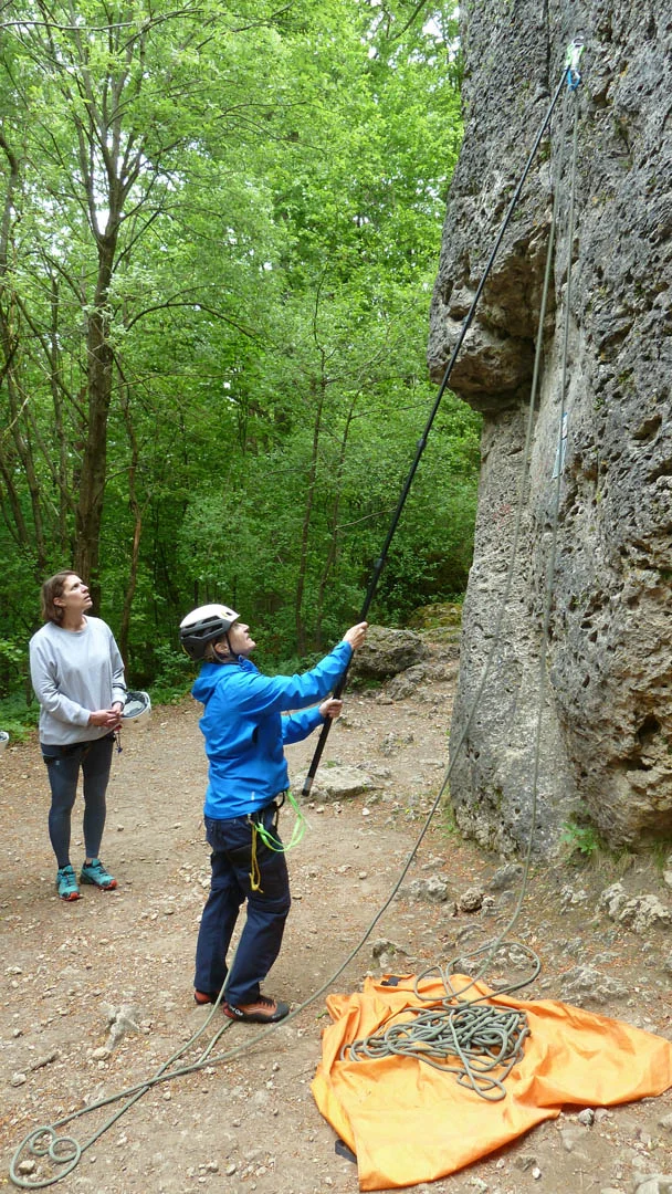 Grundkurs Fels 2025 | © DAV Sektion Altdorf – Herbert Herrmann
