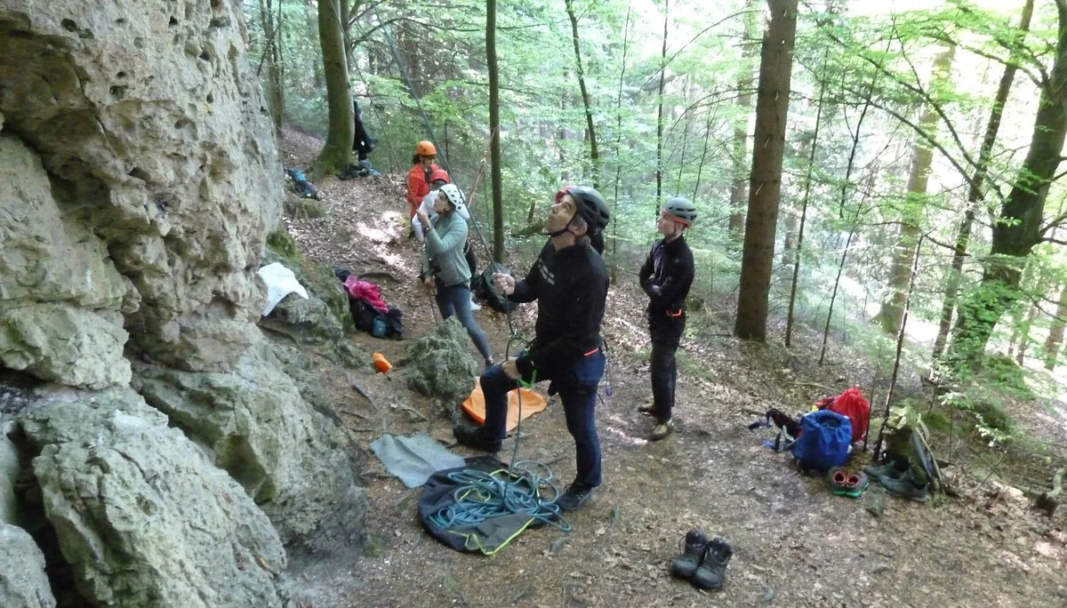 Grundkurs Fels 2025 | © DAV Sektion Altdorf – Herbert Herrmann