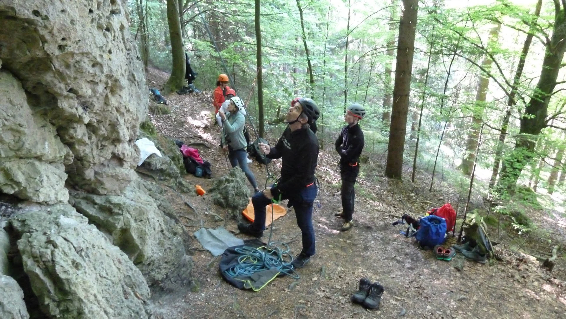 Grundkurs Fels 2025 | © DAV Sektion Altdorf – Herbert Herrmann