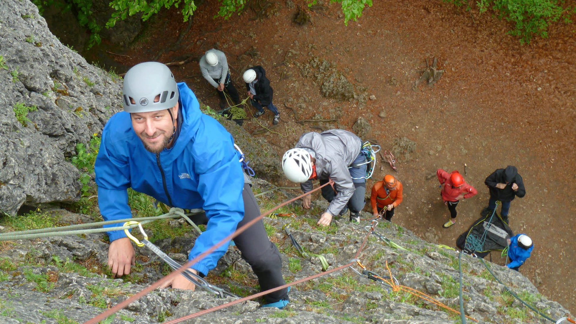 Grundkurs Fels 2025 | © DAV Sektion Altdorf – Herbert Herrmann