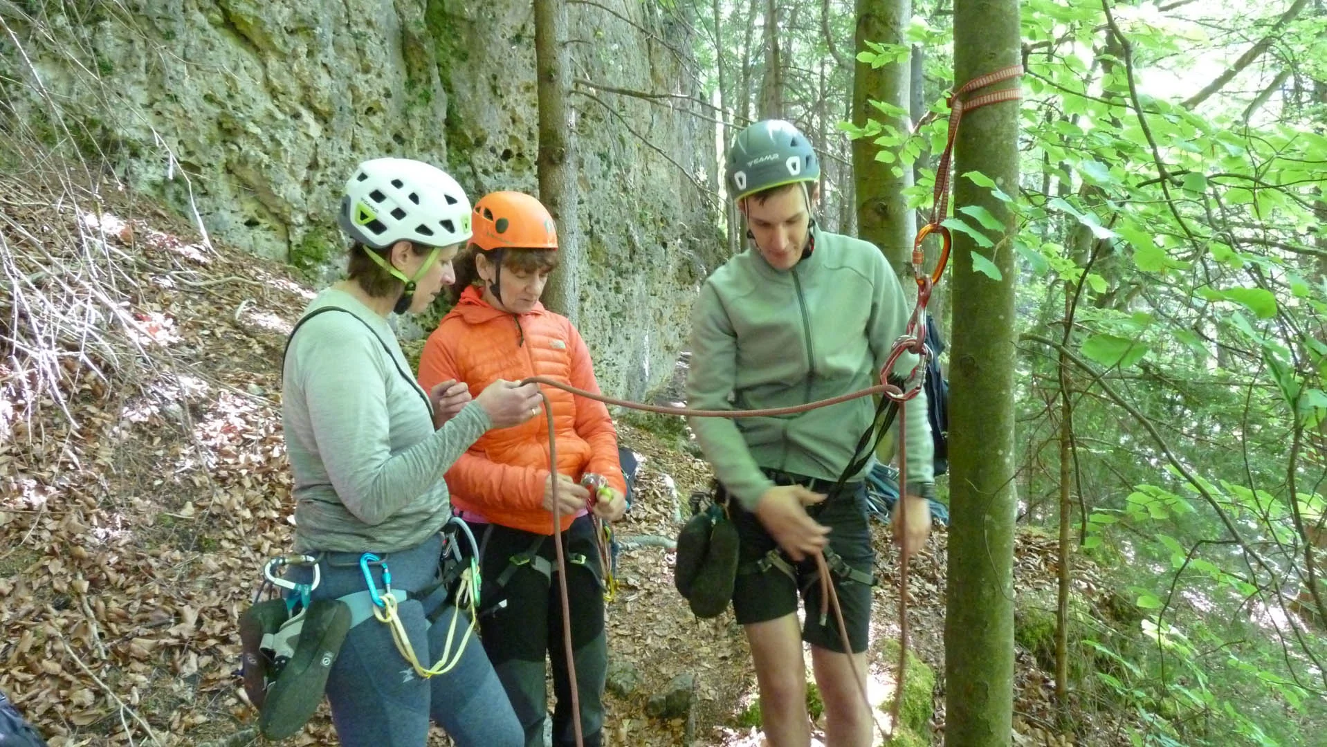 Grundkurs Fels 2025 | © DAV Sektion Altdorf – Herbert Herrmann