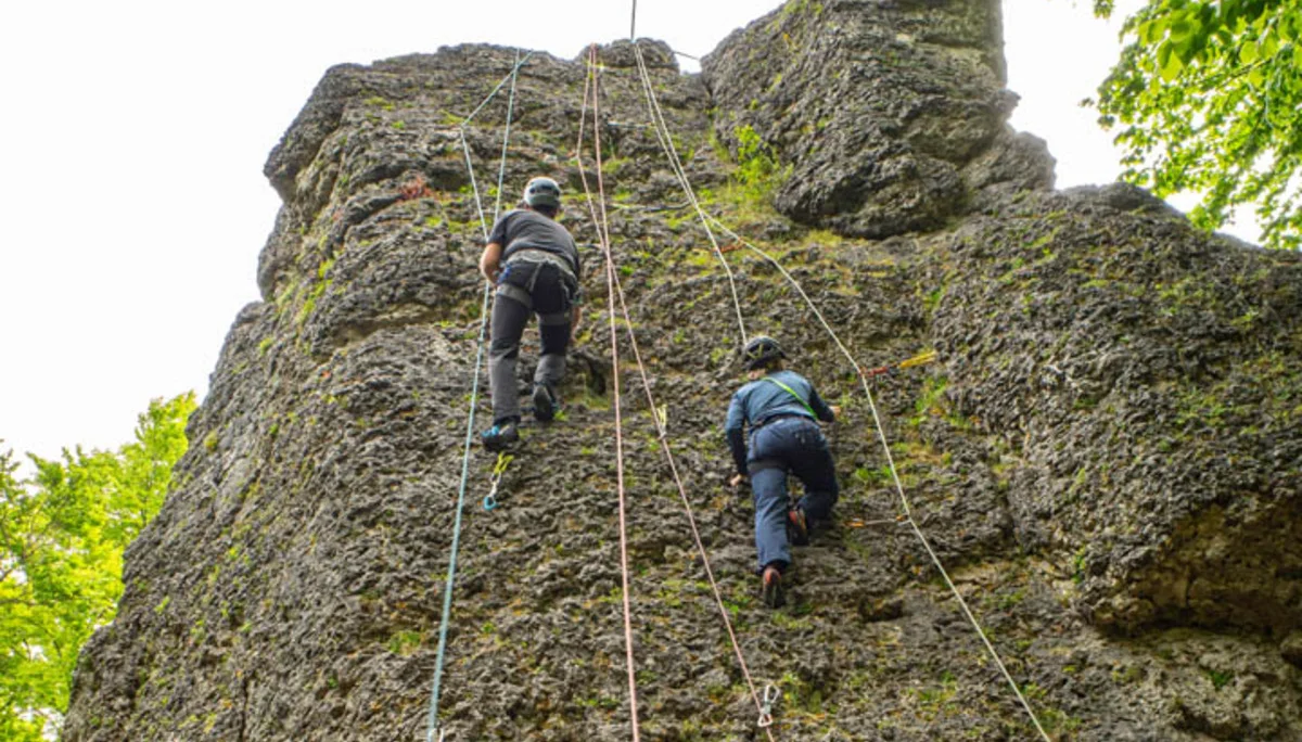Grundkurs Fels 2025 | © DAV Sektion Altdorf – Herbert Herrmann