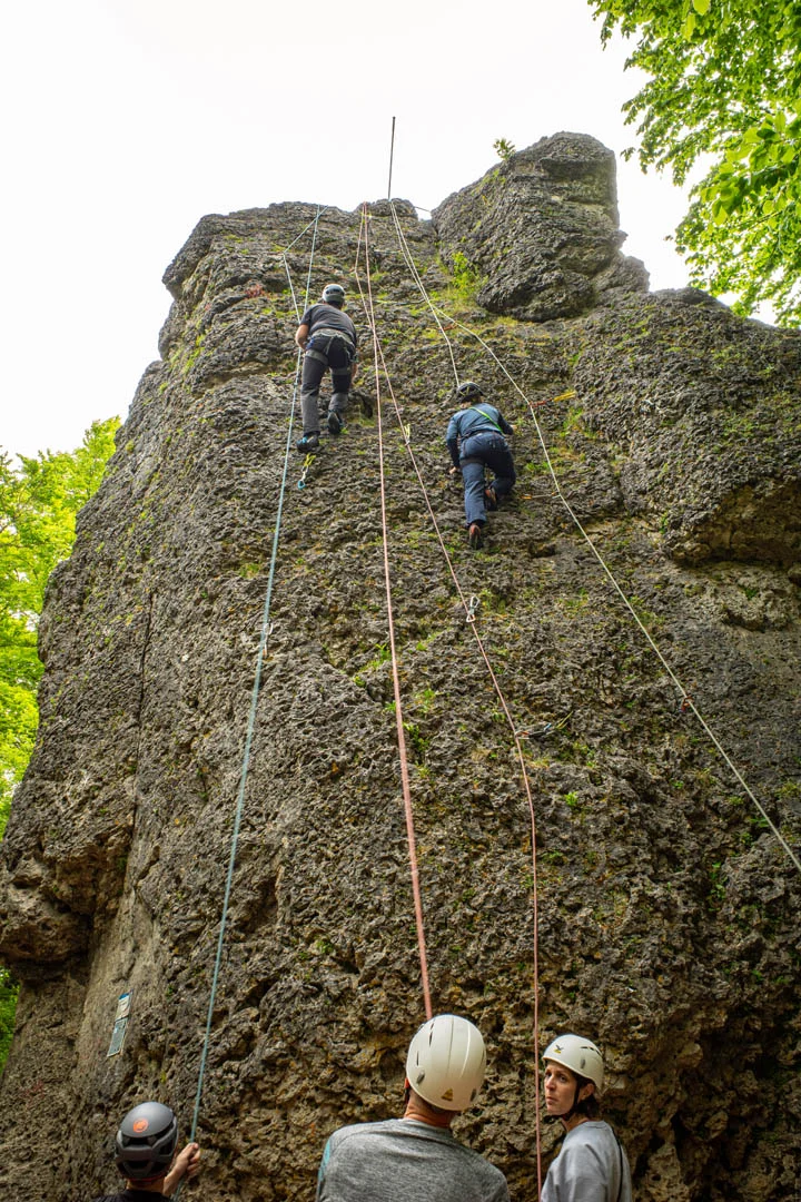 Grundkurs Fels 2025 | © DAV Sektion Altdorf – Herbert Herrmann