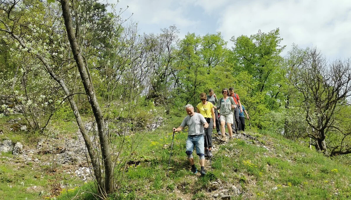 Steiler Abstieg | © DAV Altdorf - Gisela Schuster