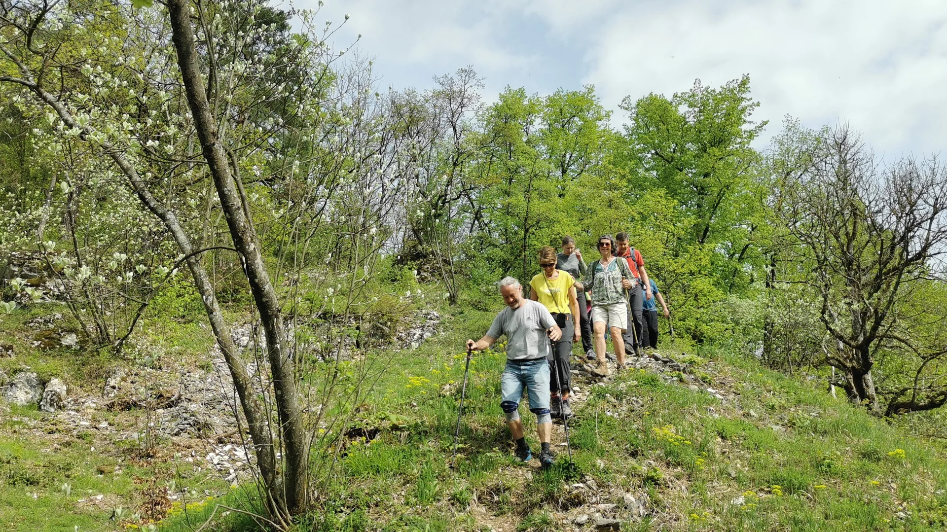 Steiler Abstieg | © DAV Altdorf - Gisela Schuster