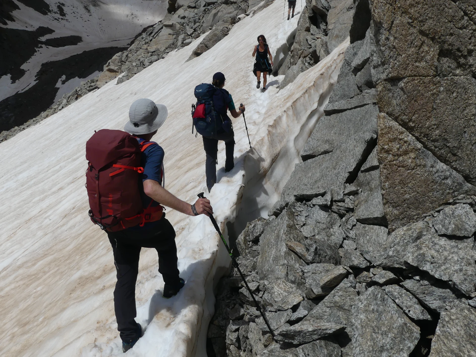 Weg zum Becherhaus | © DAV Sektion Altdorf - Wolfgang