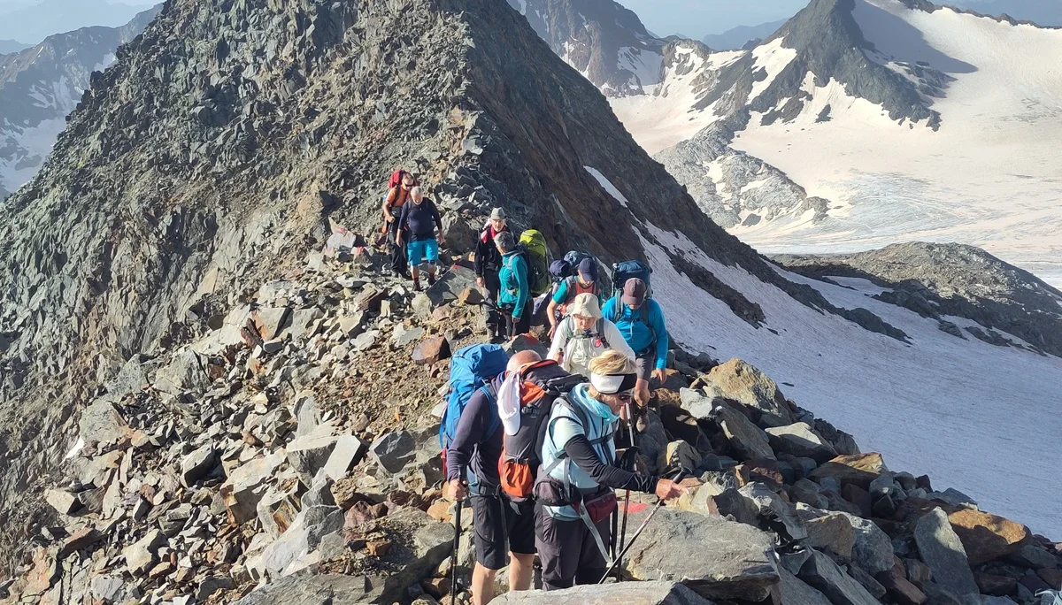 Blick zurück zum Becherhaus | © DAV Sektion Altdorf - Gunther