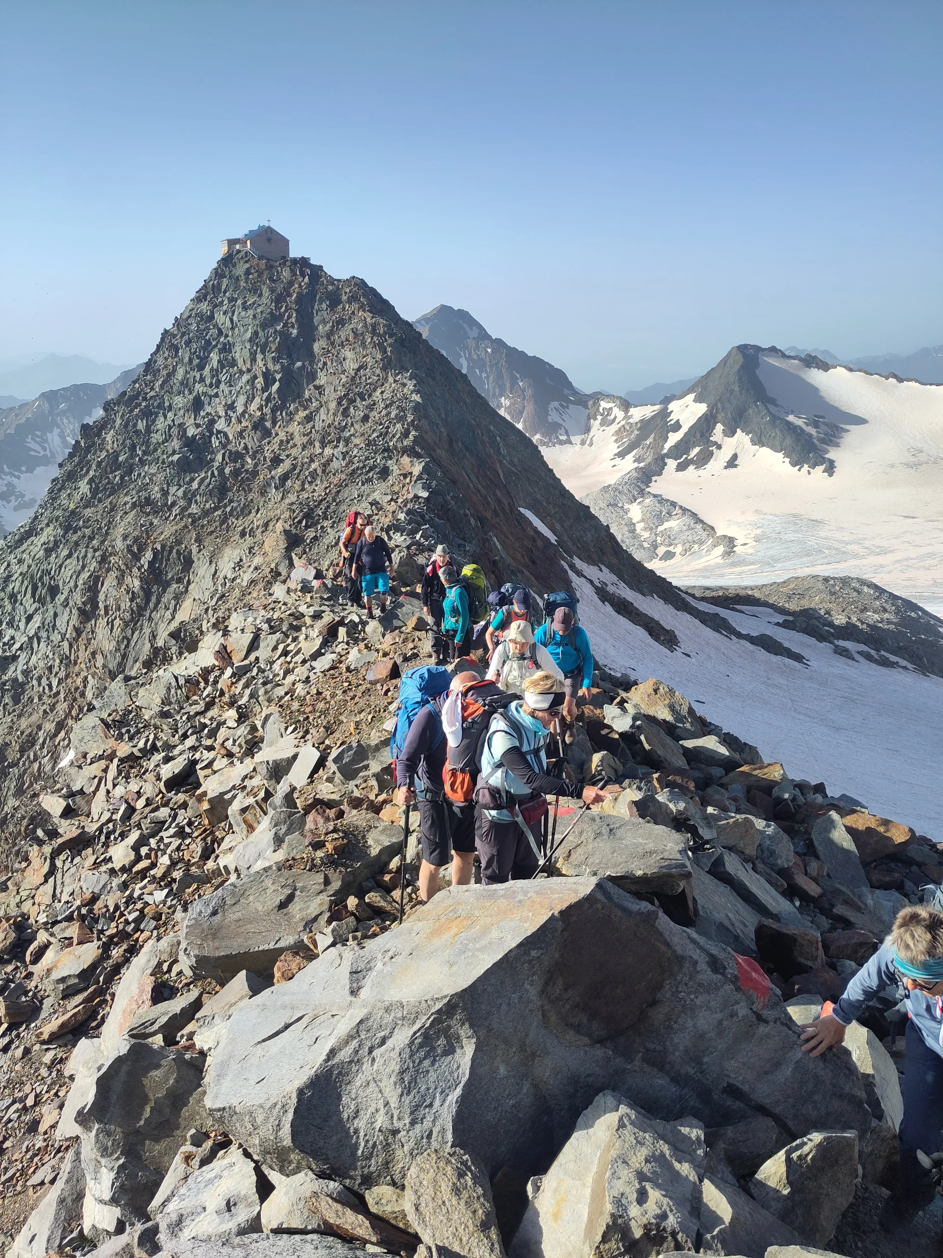 Blick zurück zum Becherhaus | © DAV Sektion Altdorf - Gunther