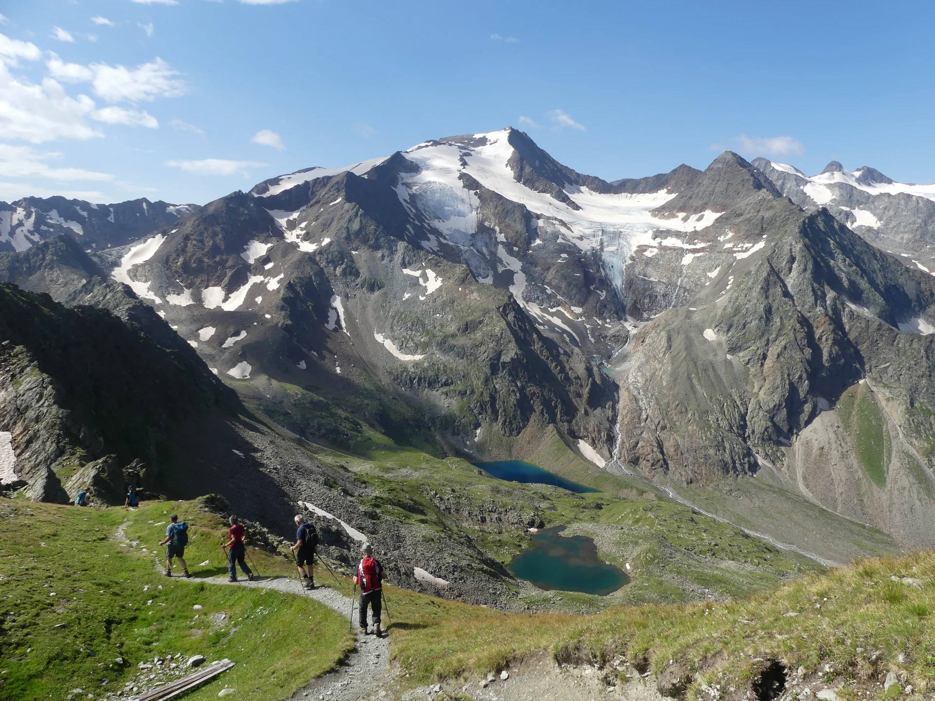 Blick von der Mairspitze auf den Wilden Freiger | © DAV Sektion Altdorf - Wolfgang