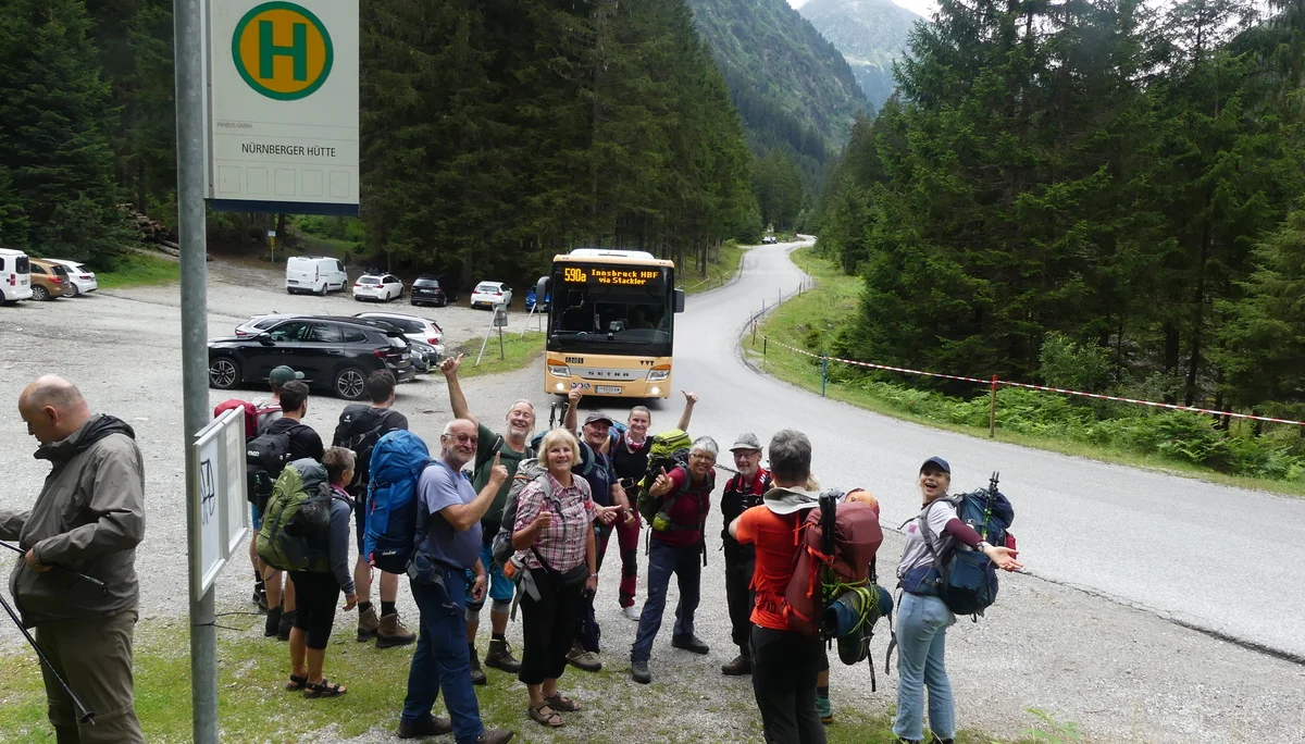 Vom Stubaital mit dem Bus nach Innsbruck | © DAV Sektion Altdorf -Wolfgang