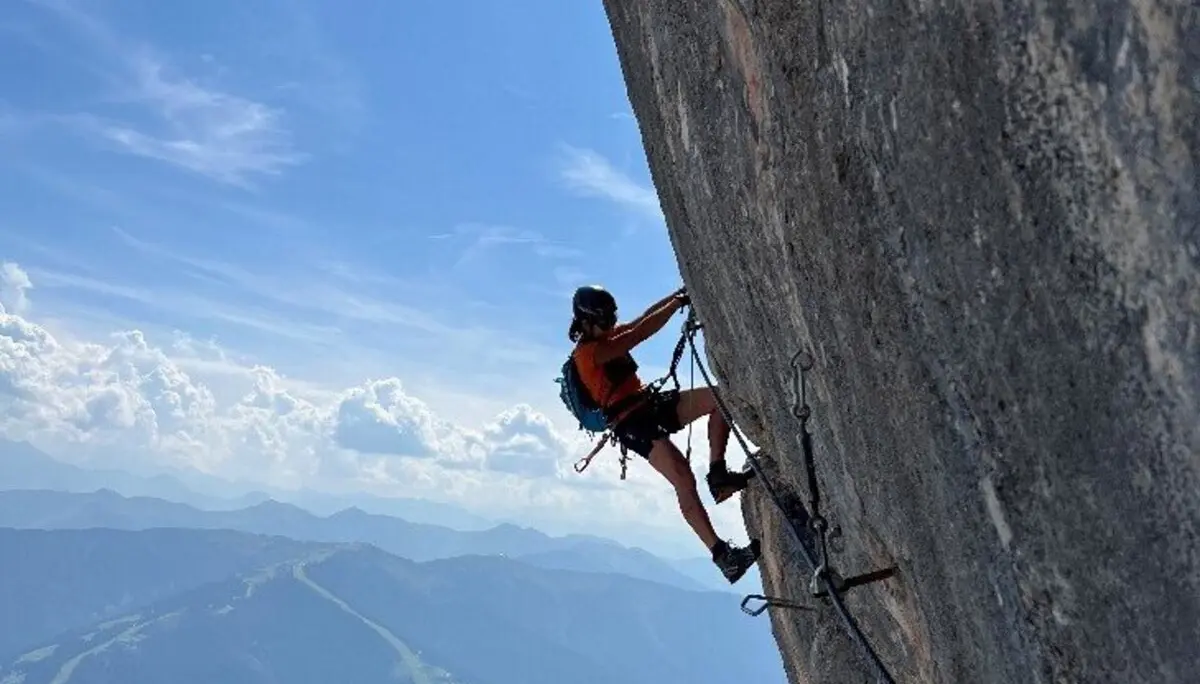 Klettersteig Leogang | © DAV Sektion Altdorf - Michaela Vollhardt