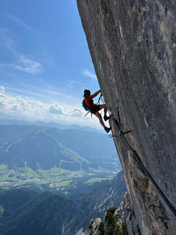 Klettersteig Leogang | © DAV Sektion Altdorf - Michaela Vollhardt