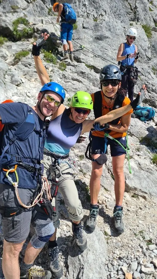 Klettersteig Leogang | © DAV Sektion Altdorf - Michaela Vollhardt
