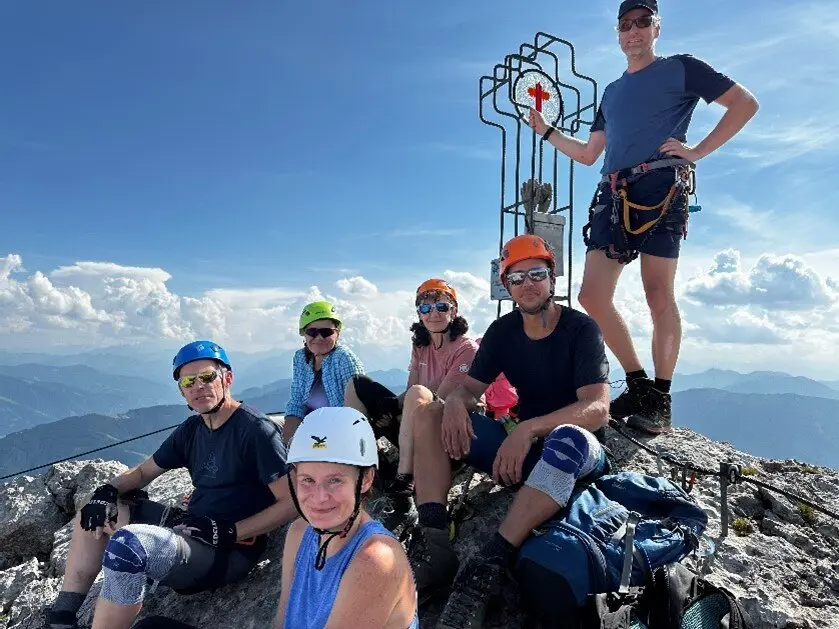 Klettersteig Leogang | © DAV Sektion Altdorf - Michaela Vollhardt