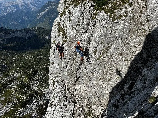 Klettersteig Leogang | © DAV Sektion Altdorf - Michaela Vollhardt