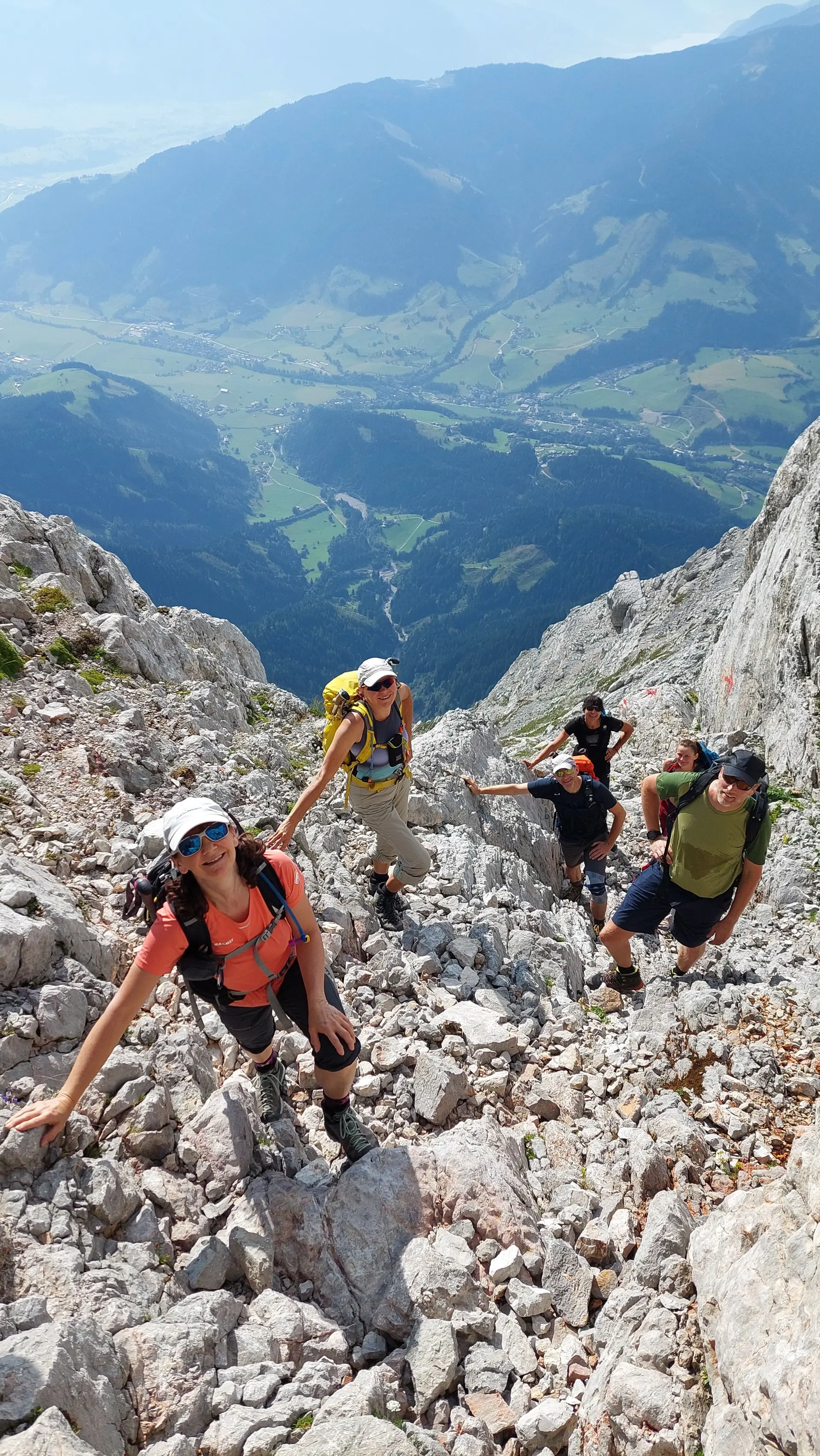 Klettersteig Leogang | © DAV Sektion Altdorf - Michaela Vollhardt