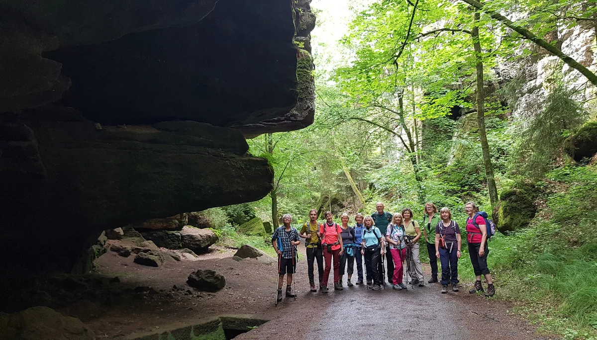 Steige Elbsandstein 2024 - Uttewalder Grund | © DAV Sektion Altdorf - Eva Dechand