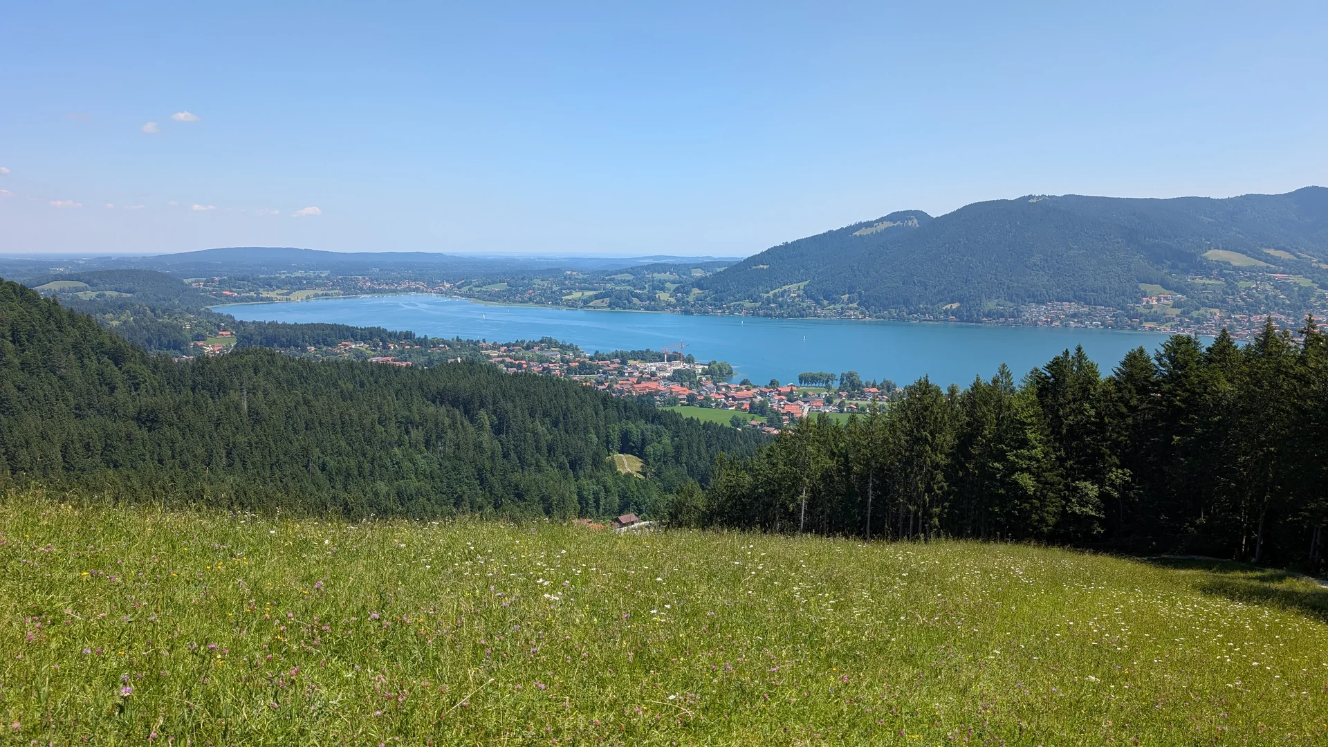 Bergsommeranfang - Tegernsee in Sicht | © DAV Sektion Altdorf - Hubert