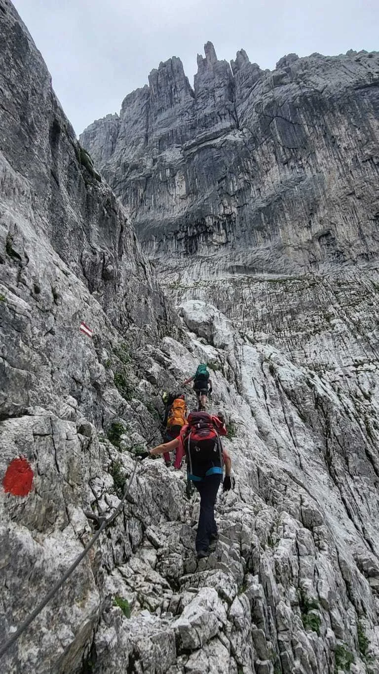 Steinerne Rinne | © DAV Sektion Altdorf - Eva Dechand
