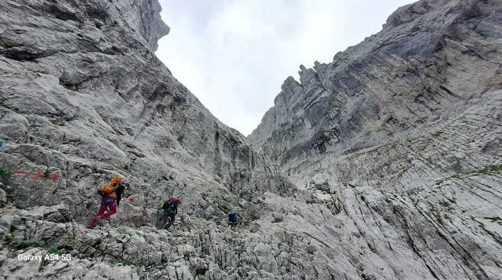 Steinerne Rinne | © DAV Sektion Altdorf - Eva Dechand