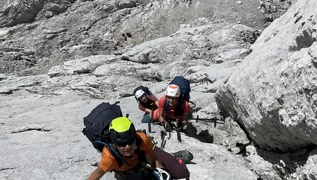 Dachsteine Klettersteige | © DAV Sektion Altdorf - Michaela Vollhardt
