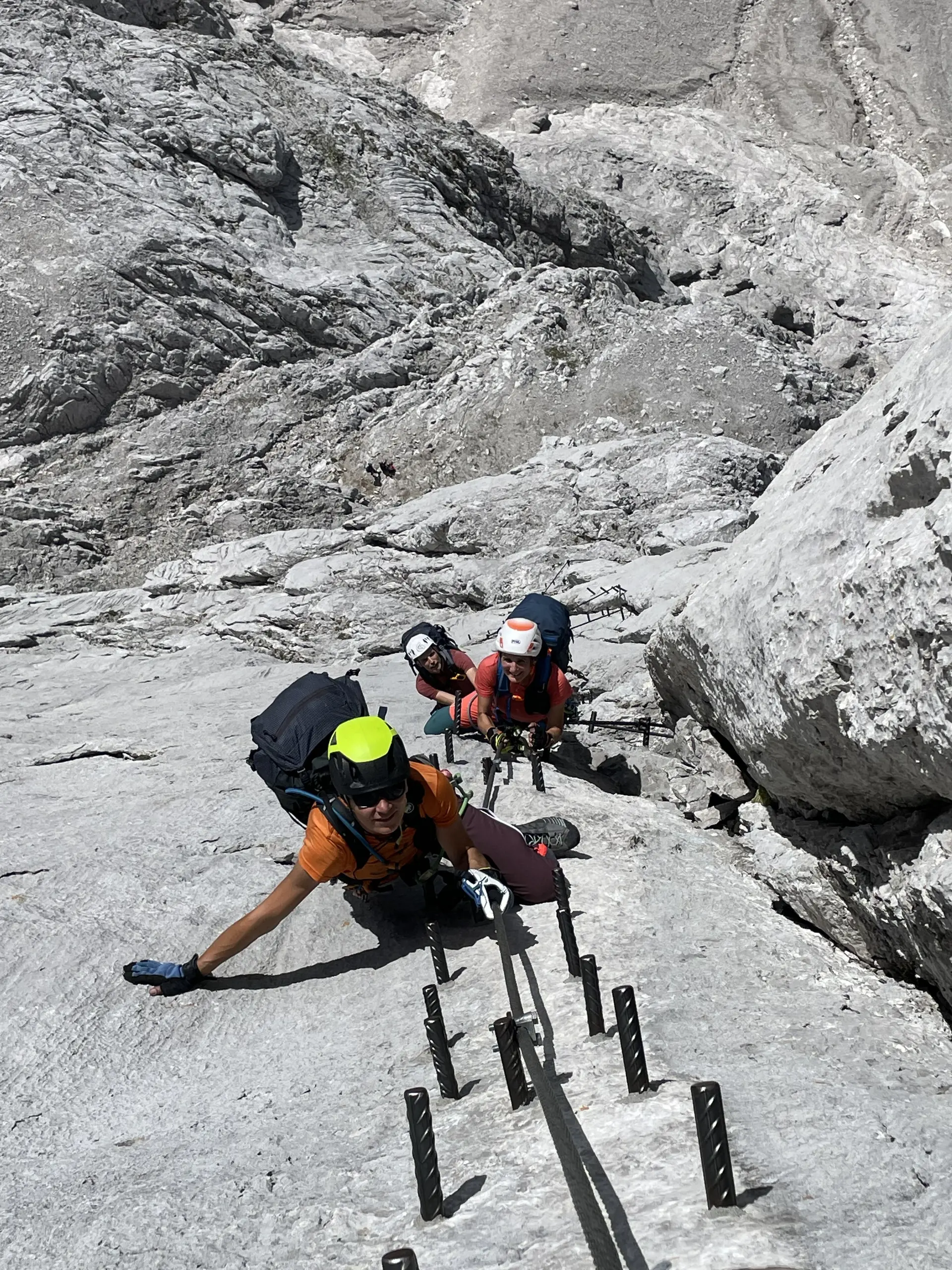 Dachsteine Klettersteige | © DAV Sektion Altdorf - Michaela Vollhardt